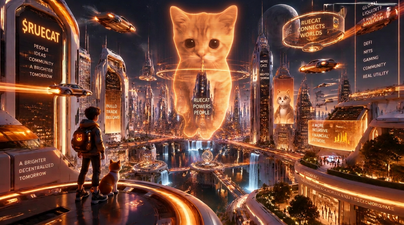 Panorama noturno da Crypto City